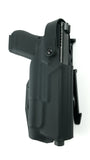 Kydex Duty Holster Level 2 OWB Light Bearing X300U, tlr1, für Glock 17, Glock 19, Glock 19x, Sig P220R, Sig P226R