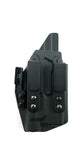 IWB Kydex Holster Light Bearing für Glock 17, Glock 19, Glock 19X, Sig P220R, Sig P226R, Modwing, Soft loop