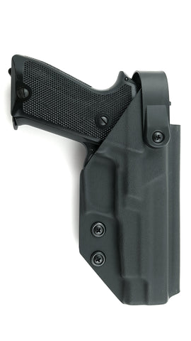 Kydex Duty Holster Level 2 OWB Glock 17, Glock 19, Glock 19x, Sig P220R, Sig P226R. 